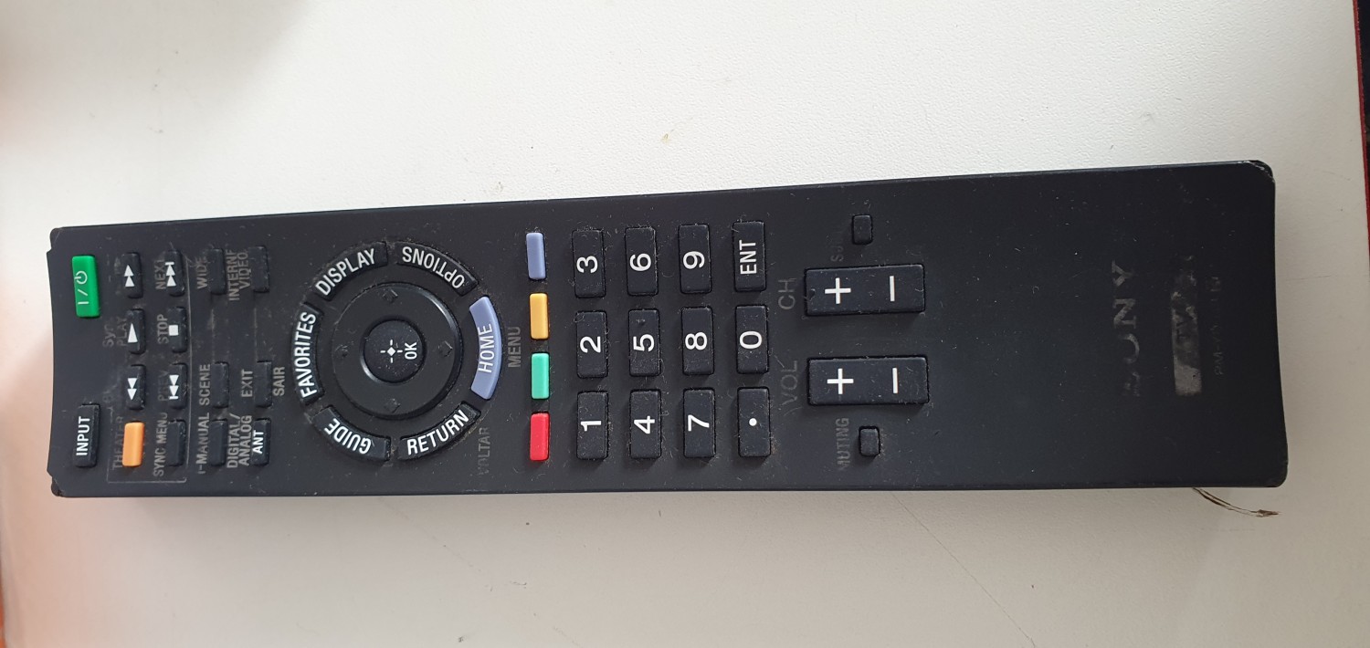 Controle remoto original usado tv Sony rm-yd048