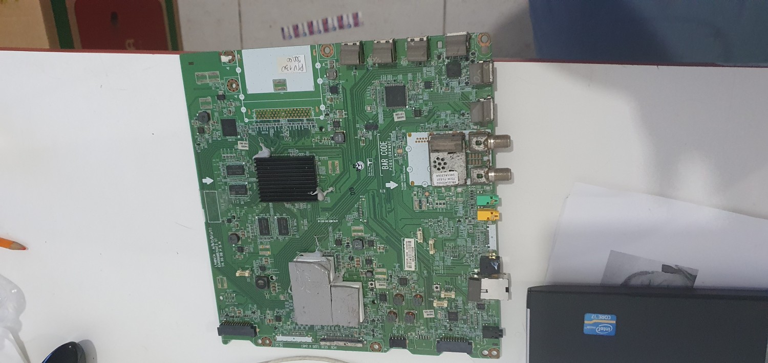 Placa principal  da tv LG 49ub8200 cód placa eax660857047