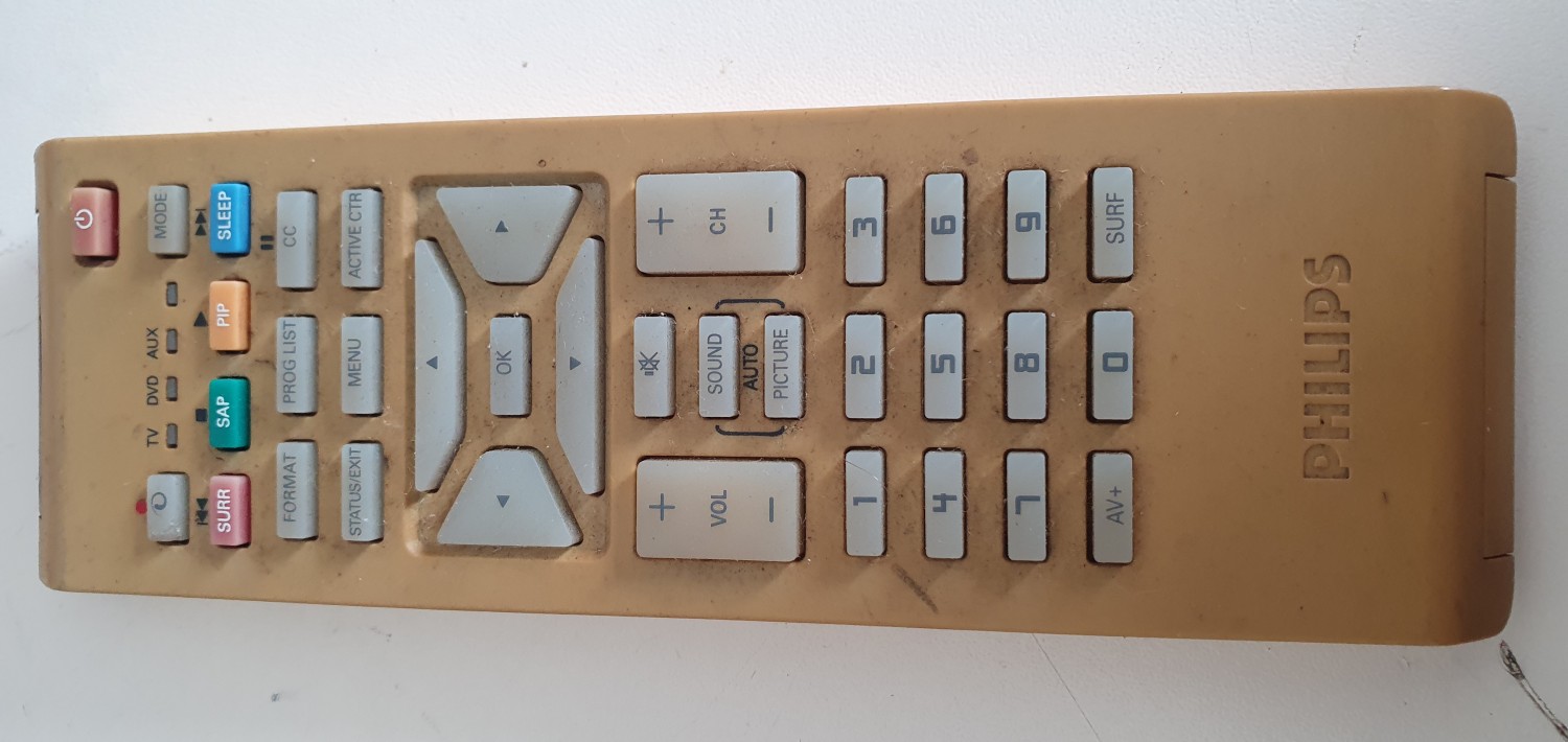 Controle remoto original usado Philips