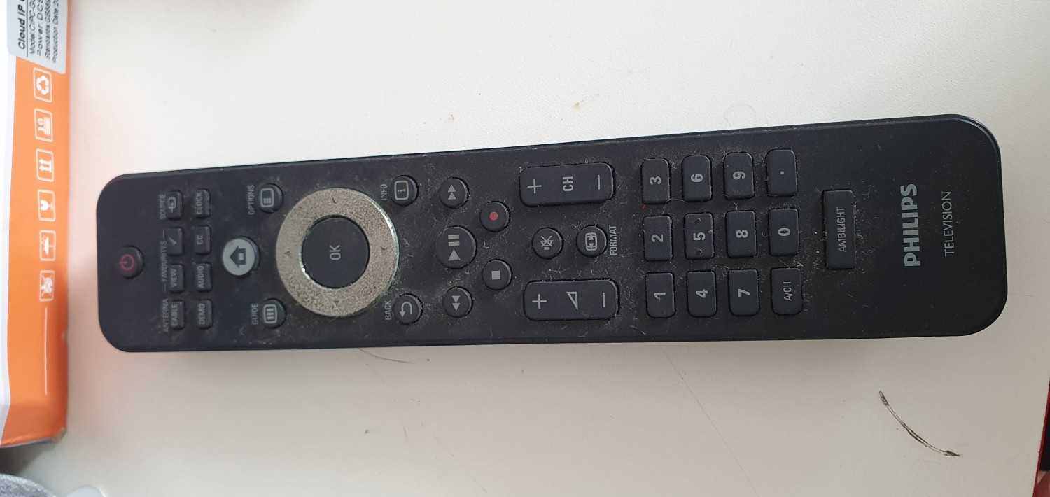 Controle remoto original usado tv Phillips 242254902416