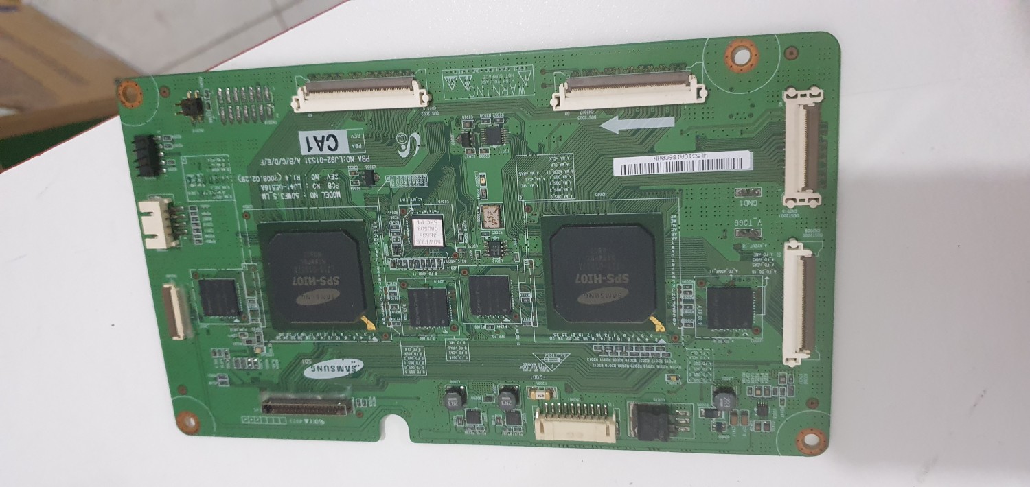 Placa controladora da tv Samsung pl60f5000 cód placa lj41-05516a lj92-01531