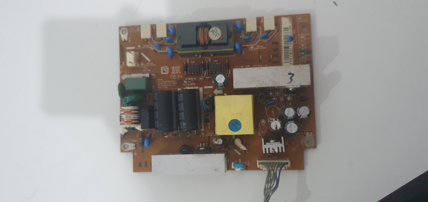 Placa fonte tv  LG 22lg30 cód placa e186016