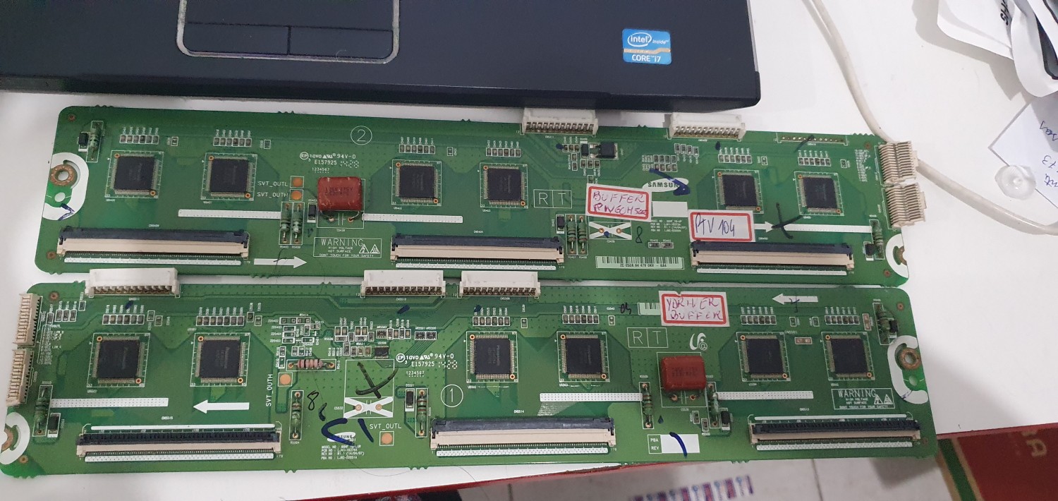 Placa buffer Samsung pn60h5000 cód placa lj41-10373a lj41-10374a