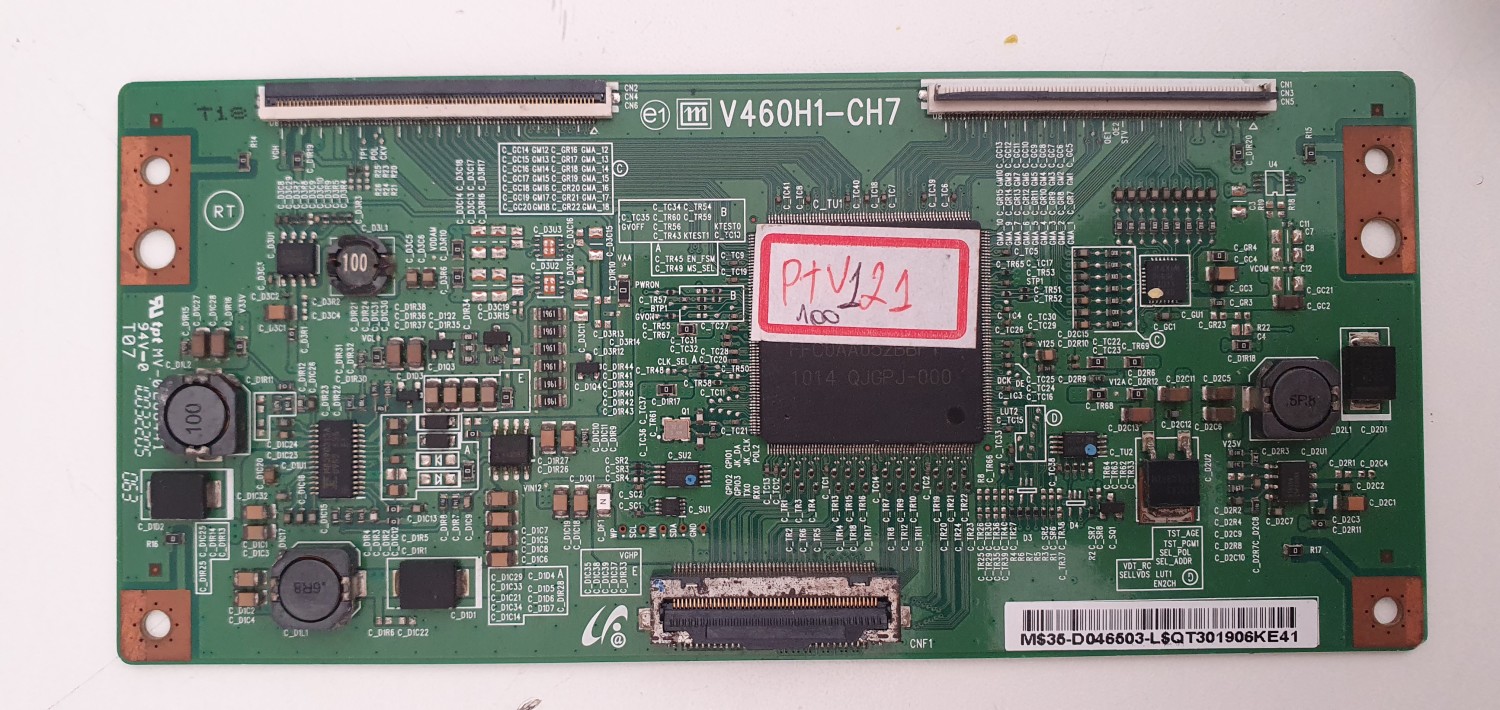 Placa  tcon  Samsung  un55c6900vm cód placa v460h1-ch7